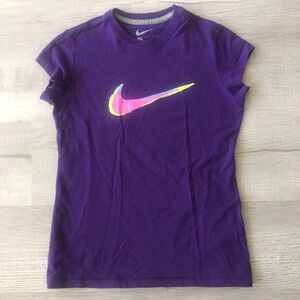 Nike Kids Purple T-Shirt